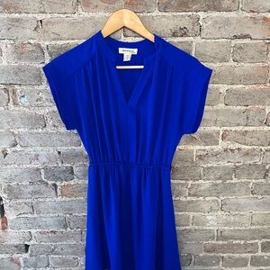 Monteau Royal Blue Midi Dress